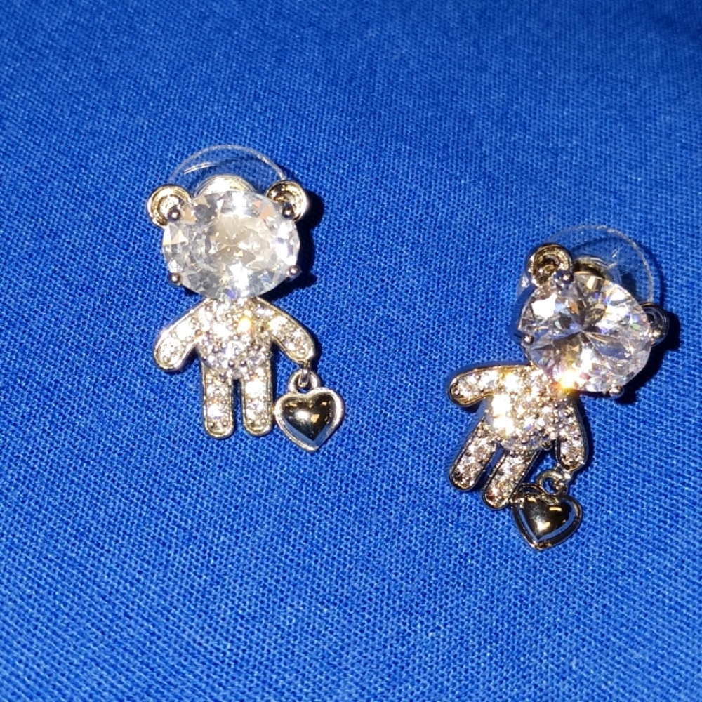 Teddy Bear Earrings
